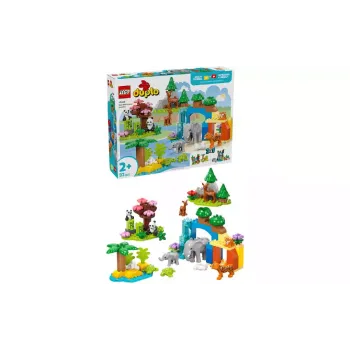 Konstruktor LEGO Duplo 3in1 Wild Animal Families (10446)