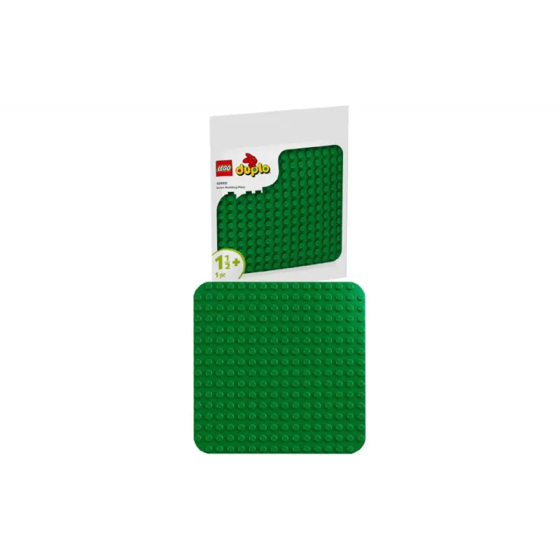 Construtor LEGO Duplo Green Building Plate (10460)