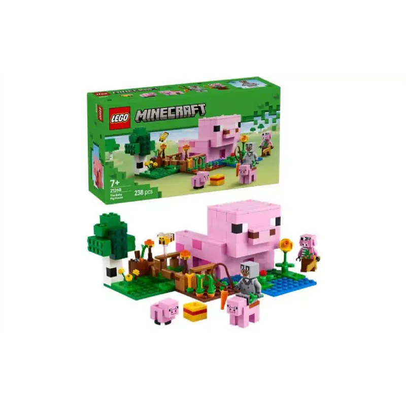 Konstruktor LEGO Minecraft The Baby Pig House (21268)
