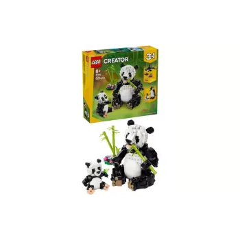 Konstruktor LEGO Creator 3-in-1 Wild Animals: Panda Family (31165)