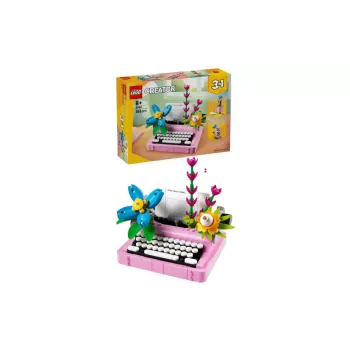 Konstruktor LEGO Creator 3-in-1 Typewriter with Flowers (31169)