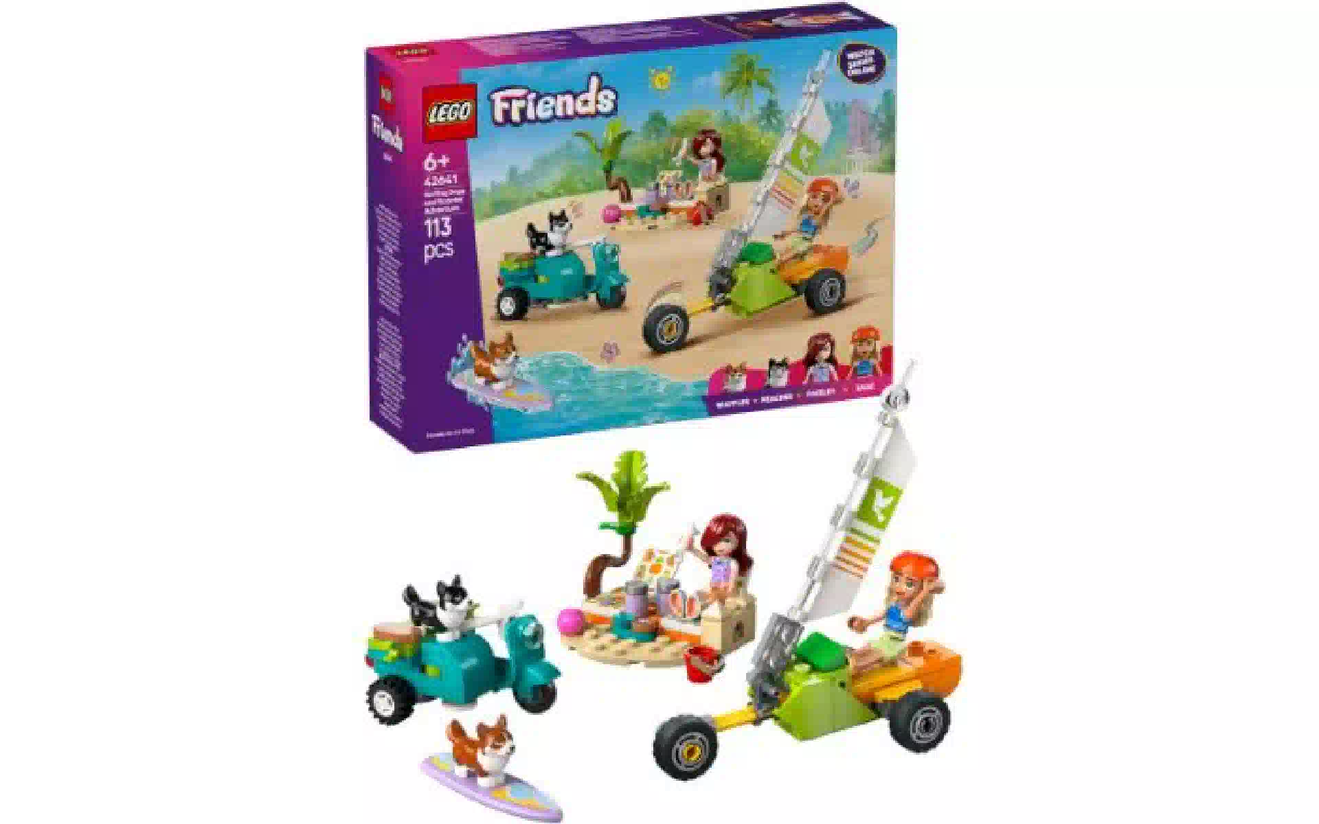 Konstruktor LEGO Friends Surfing Dogs and Scooter Adventure (42641) Konstruktor LEGO Friends Surfing Dogs and Scooter Adventure (42641)