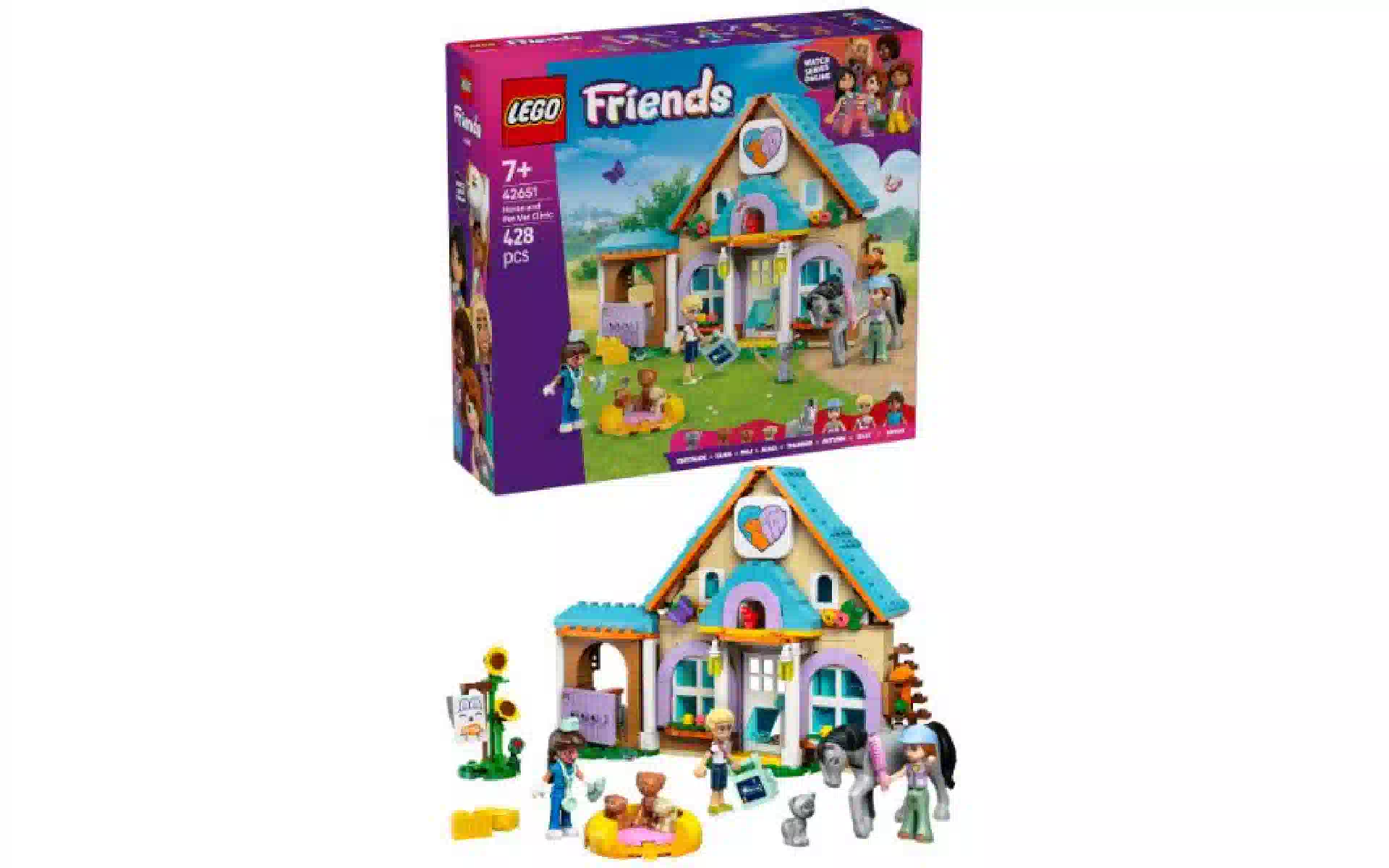 Konstruktor LEGO Friends Horse and Pet Vet Clinic (42651) Konstruktor LEGO Friends Horse and Pet Vet Clinic (42651)
