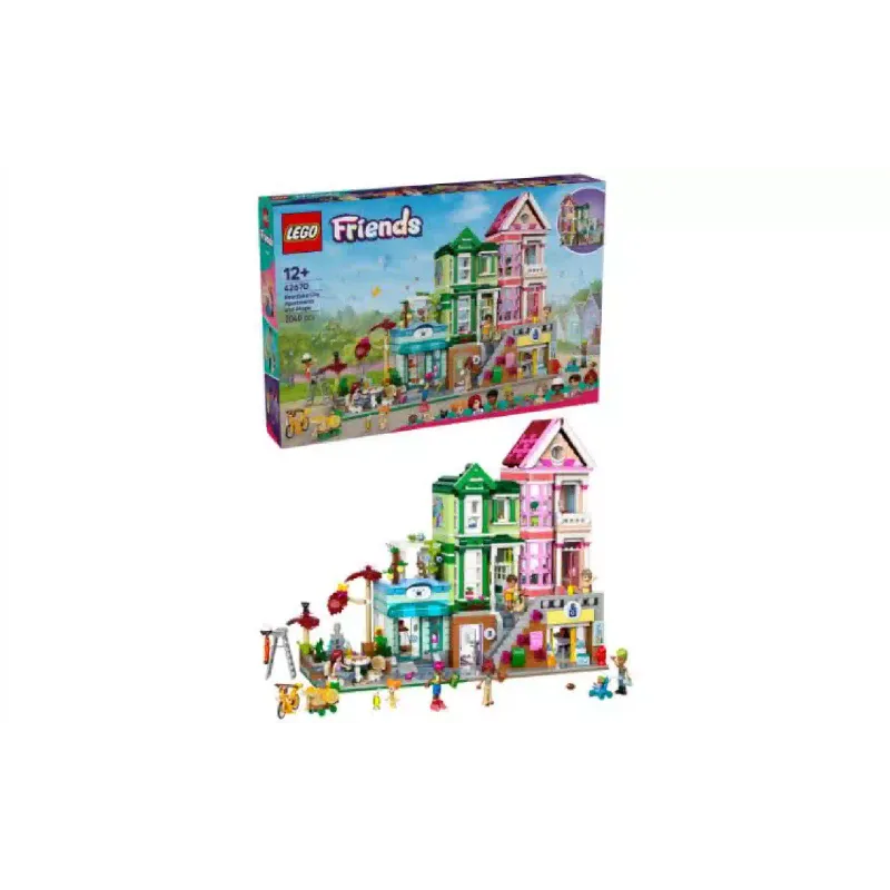 Konstruktor LEGO Friends Heartlake City Apartments and Stores (42670)