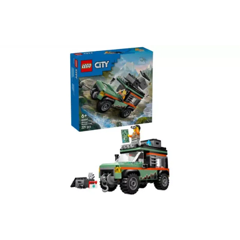 Konstruktor LEGO City Off-Road 4x4 Mountain Truck (60447)