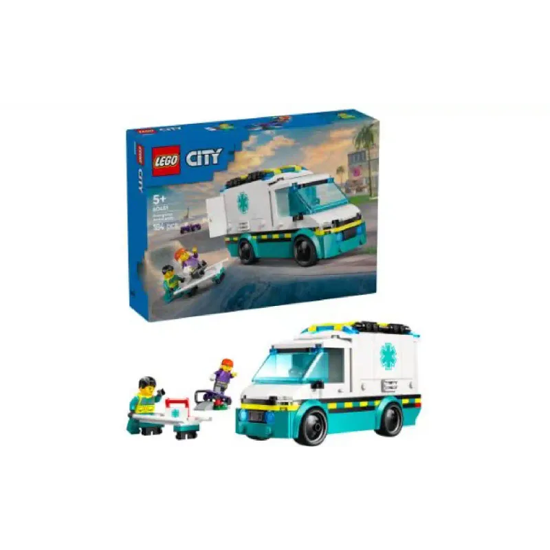 Constructor LEGO City Emergency Ambulance (60451)