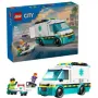 Κατασκευαστής LEGO City Emergency Ambulance (60451)