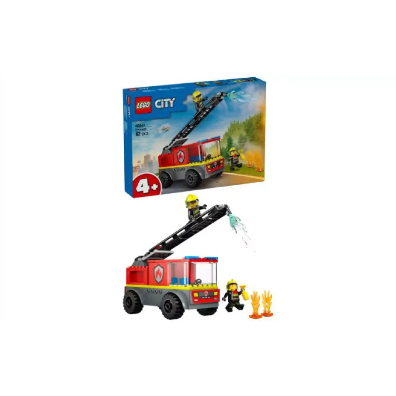 Konstruktőr LEGO City Fire Ladder Truck (60463)
