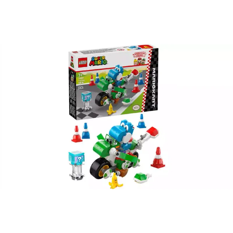 Konstruktőr LEGO Super Mario Mario Kart Yoshi Bike (72031)