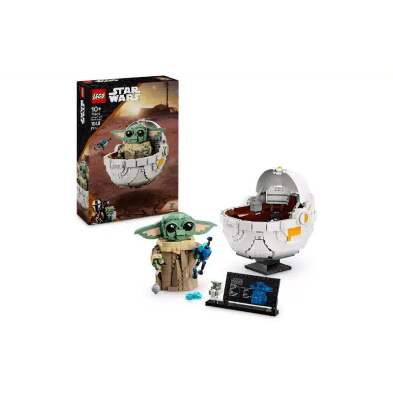 Konstruktor LEGO Star Wars Grogu with Hover Pram (75403)