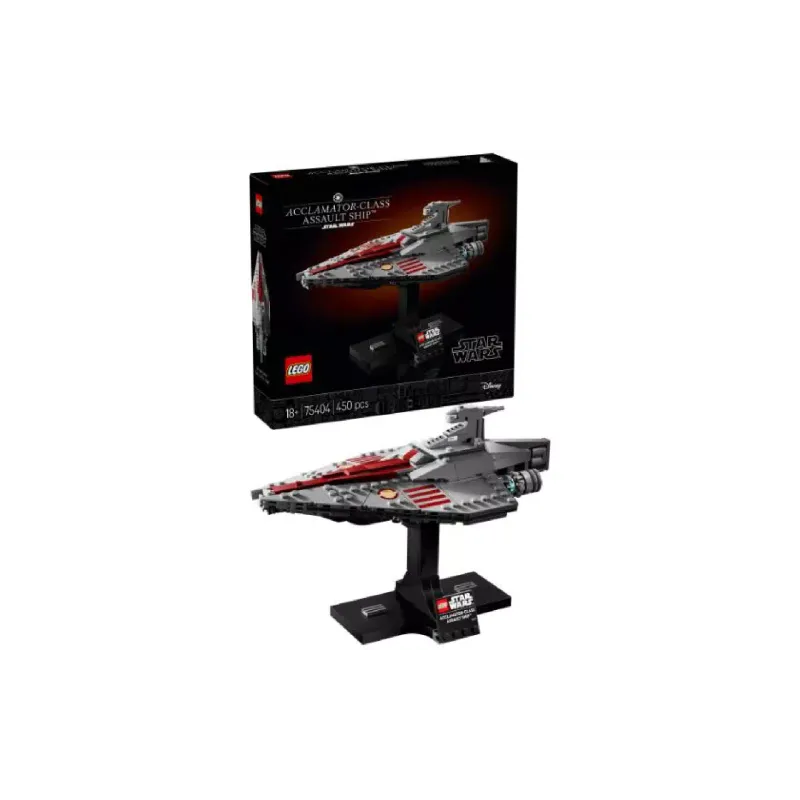 منشئ LEGO Star Wars Acclamator-Class Assault Ship (75404)