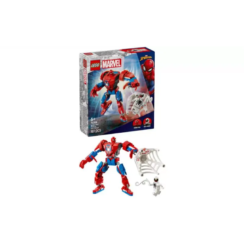 Konstruktor LEGO Super Heroes Marvel Spider-Man Mech vs. Anti-Venom (76308)