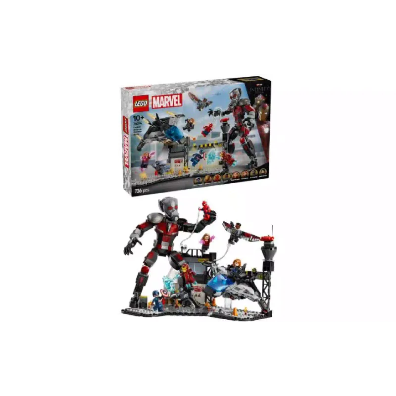 Κατασκευαστής LEGO Super Heroes Marvel Captain America: Civil War Battle (76314)