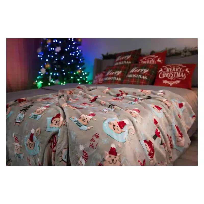 Pléd Ardesto Christmas Flannel  (ART0120PB)