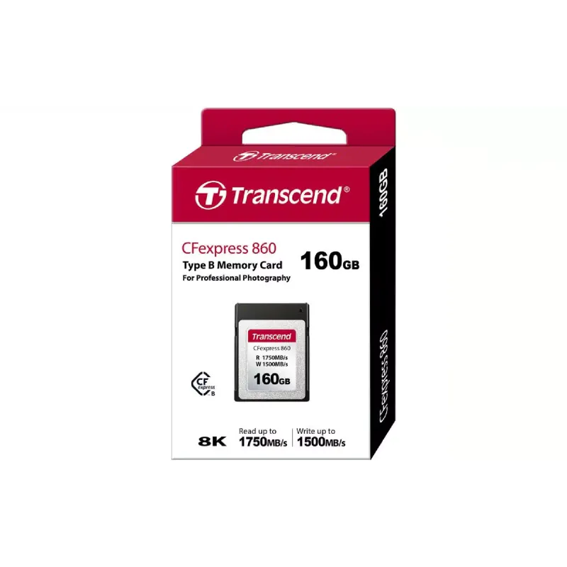 Tarjeta de memoria Transcend (TS160GCFE860)