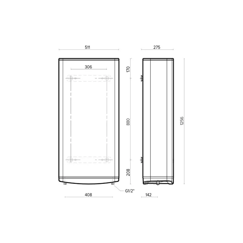 Водонагрівач Ariston, Gray (3100919)