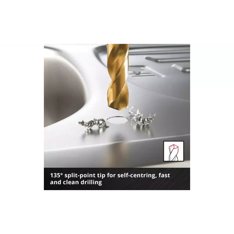 Свердло по металу Einhell (427019)