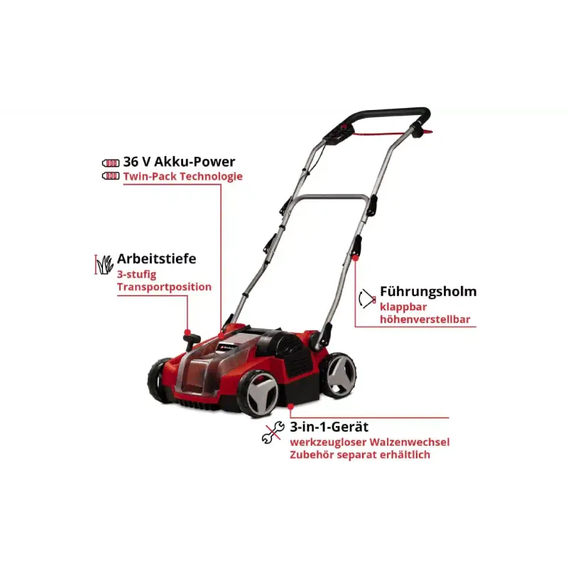 Gyepszellőztető-lazító Einhell (3420680)