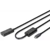 Удлинитель Digitus  Black (DA-73109)