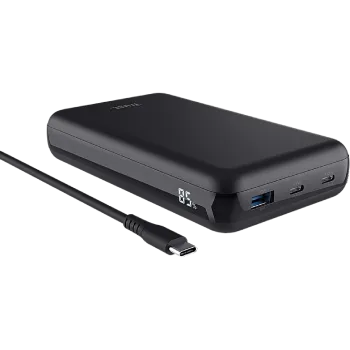 Powerbank Trust 20000 mAh, Black (25240_TRUST)