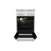 Electric stove Gorenje (GE5A21WH), 68 l, White