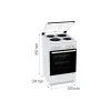 Електрическа печка Gorenje, White (GE5A21WH)