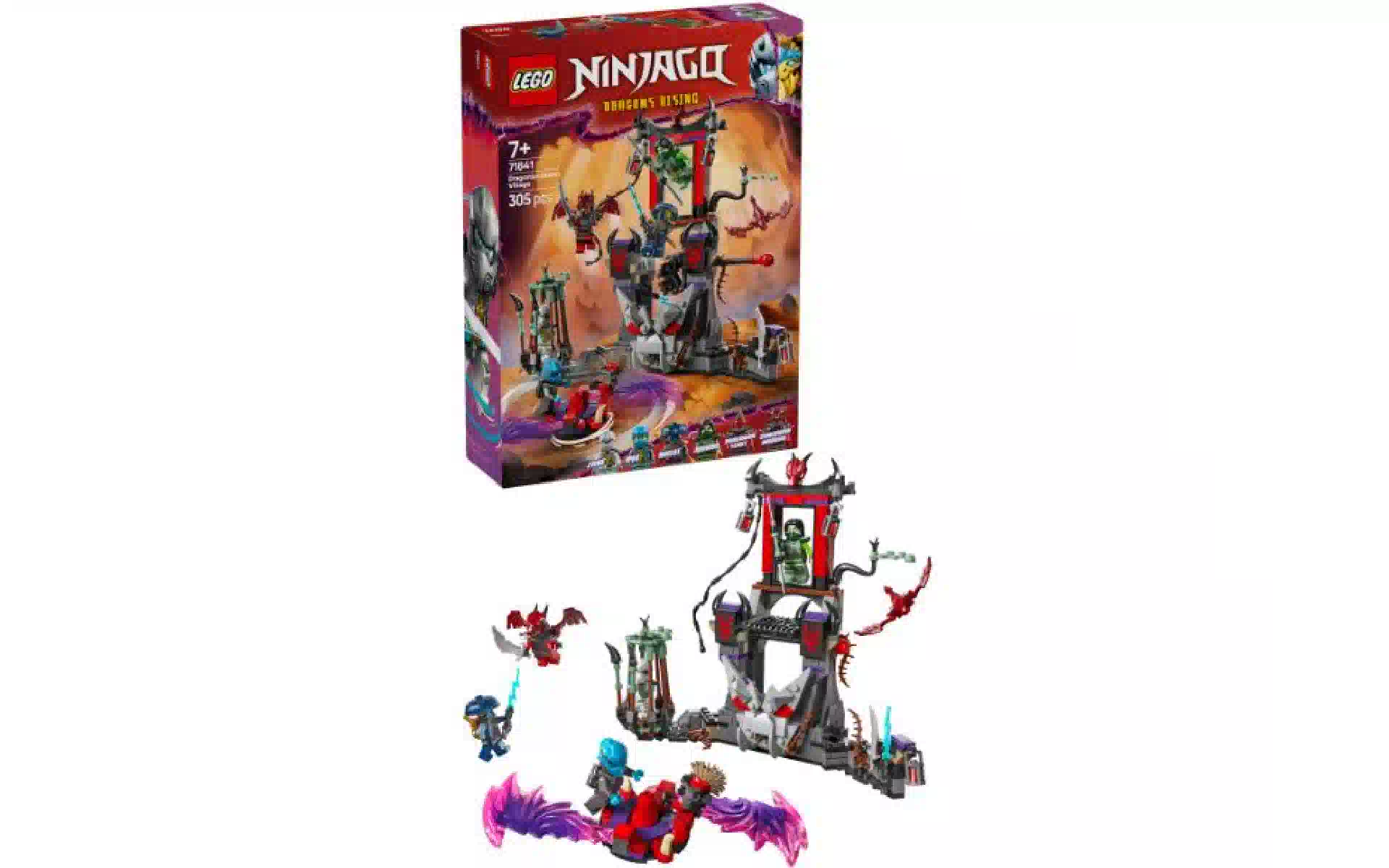 Конструктор LEGO NINJAGO Dragonian Storm Village (71841) Конструктор LEGO NINJAGO Dragonian Storm Village (71841)