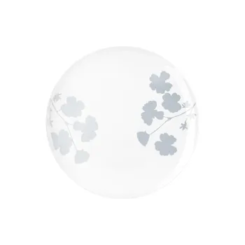 Dinner plate Ardesto Capri, White/Light Blue (AR0427CWB)