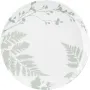 Krožnik za večerjo Ardesto Capri, White/Green (AR0427CWG)