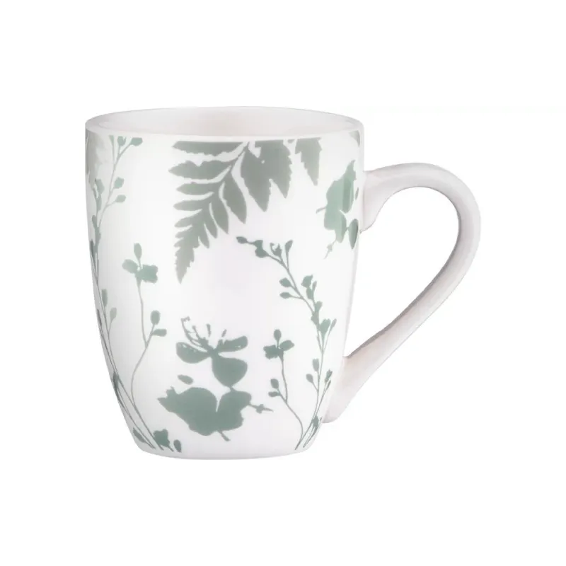 Xícara Ardesto Capri, White/Green (AR0432CWG)