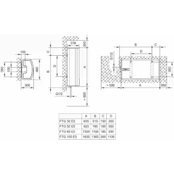 Θερμοσίφωνας Tiki (FTG100E5SUPR_TIKI)