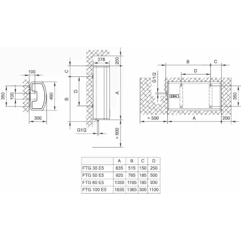 Водонагрівач Tiki (FTG100E5SUPR_TIKI)