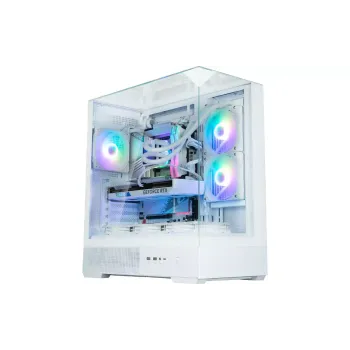 Gabinete para PC Zalman P40 Prism, White (P40PRISMWHITE)
