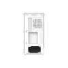 Gabinete para PC Zalman P40 Prism, White (P40PRISMWHITE)