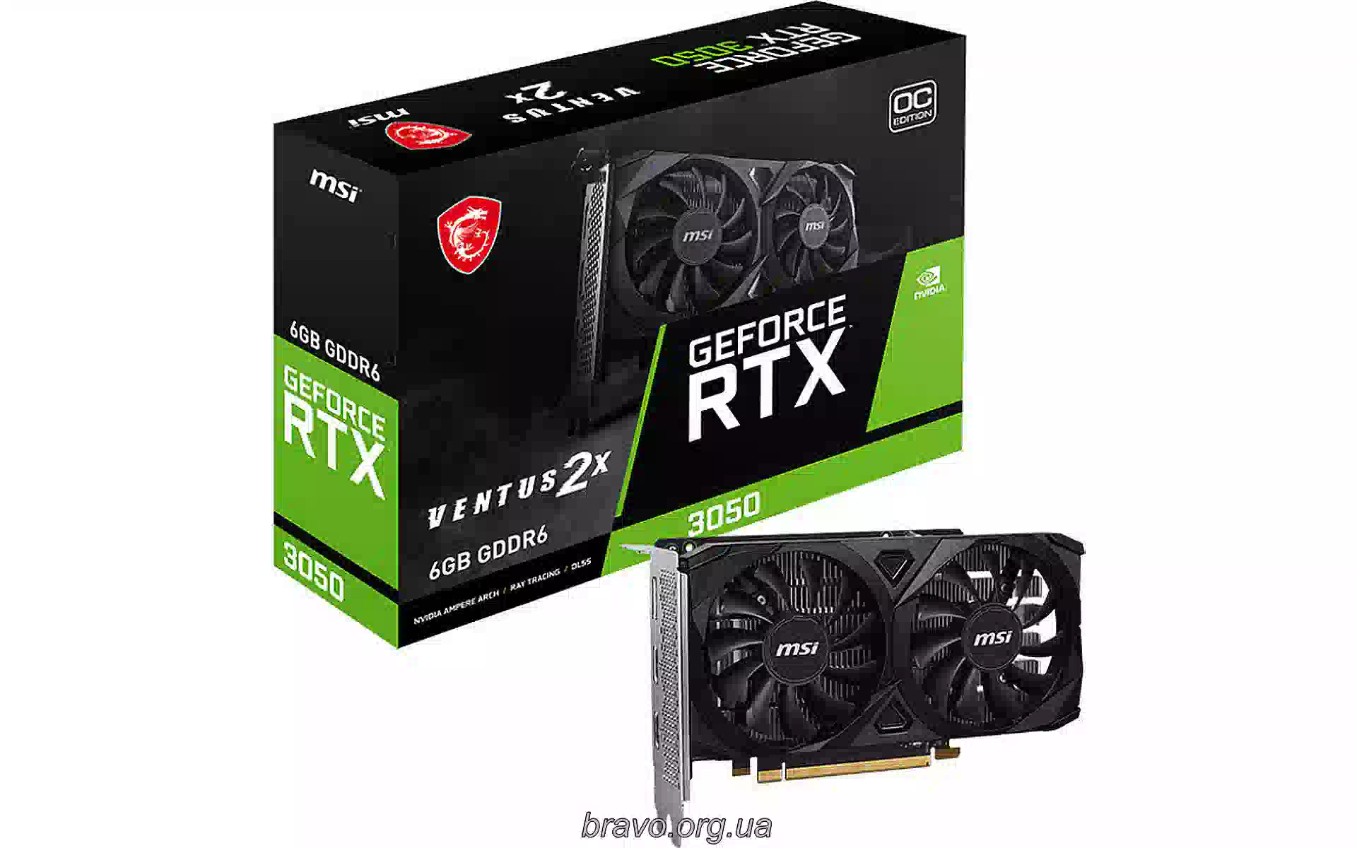 Grafikkarte MSI GeForce RTX3050 (GEFORCE RTX 3050 6G VENTUS 2X E OC) Grafikkarte MSI GeForce RTX3050 (GEFORCE RTX 3050 6G VENTUS 2X E OC)