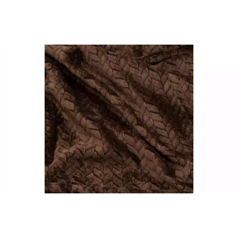 Plaid Ardesto Jacquard Braid, Brown (ART0205JB)