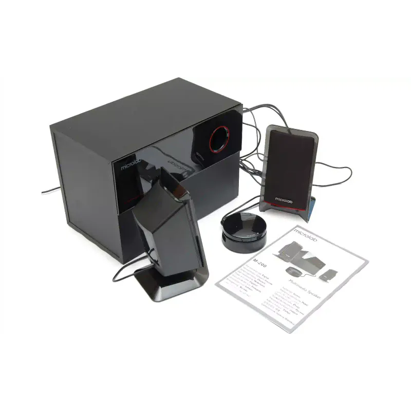 Акустична система Microlab, Black (M-200)