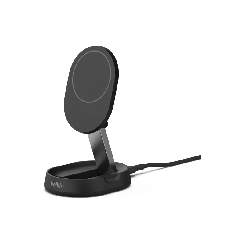 Carregador Belkin Stand Magnetic Qi2, Black (WIA008VFBK)