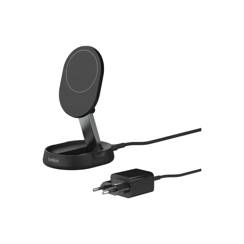 Carregador Belkin Stand Magnetic Qi2, Black (WIA008VFBK)