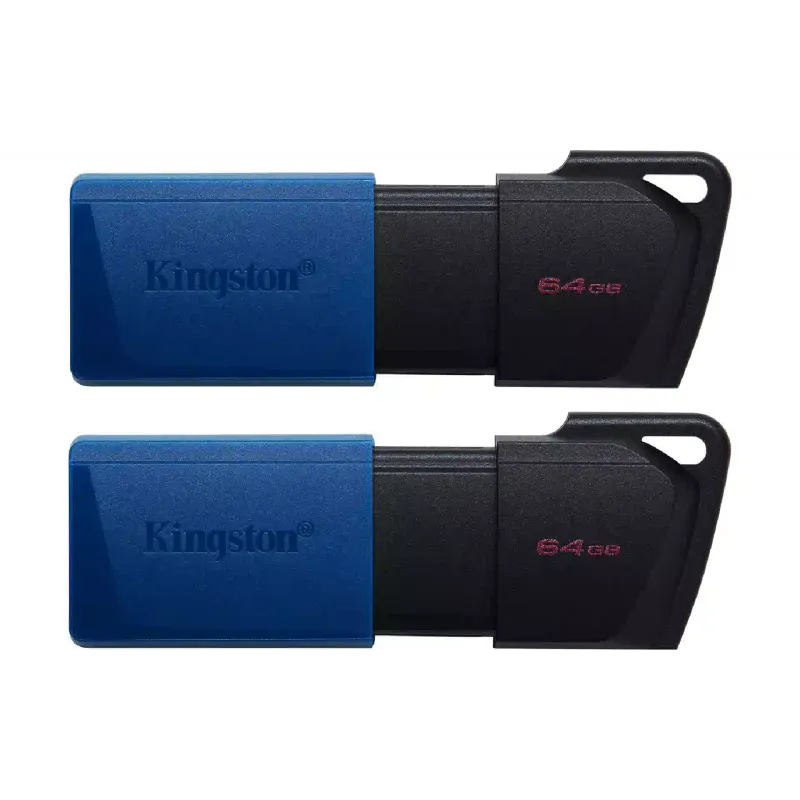 Μονάδα USB Kingston, Black/Blue (DTXM/64GB-2P)