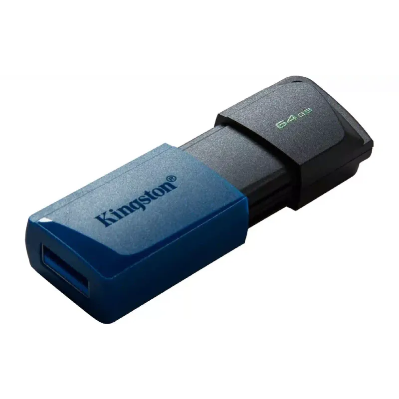 Μονάδα USB Kingston, Black/Blue (DTXM/64GB-2P)