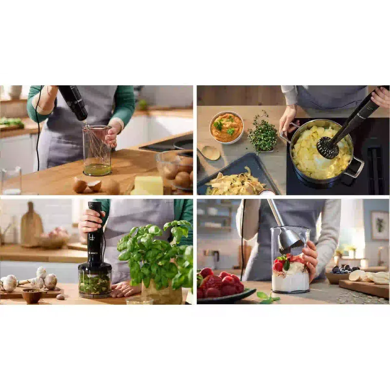 Liquidificador de mão Bosch, Black (MSM4B623)