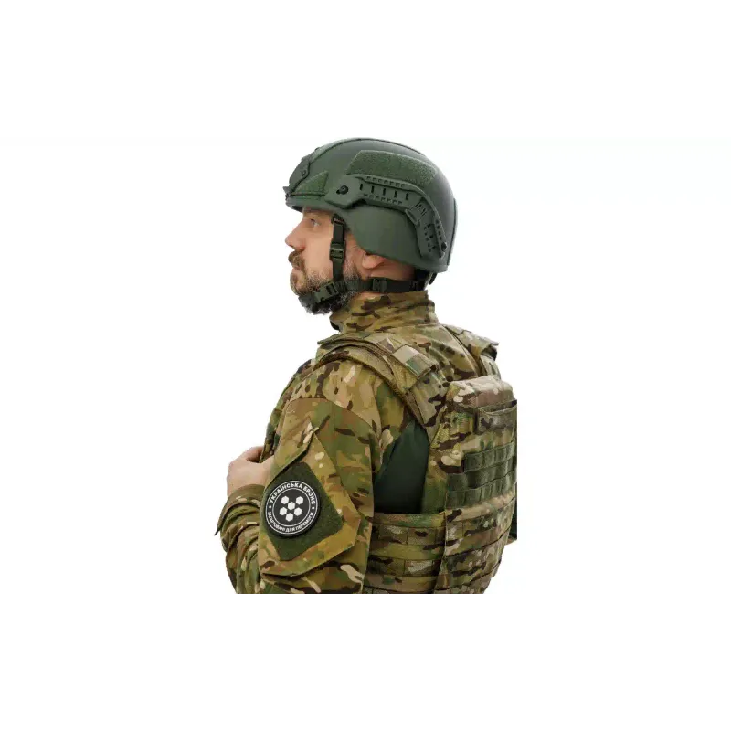 Шолом Ukrainian Armor MICH Буйтур 1.0, Green (MICHLRG)
