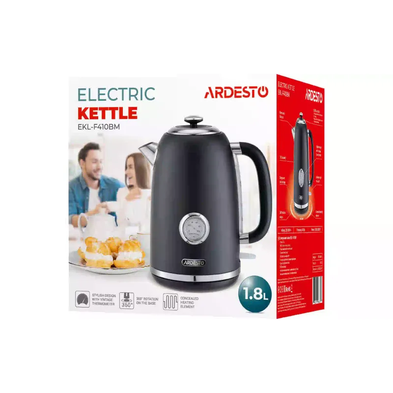Електрическа кана Ardesto, Black (EKL-F410BM)