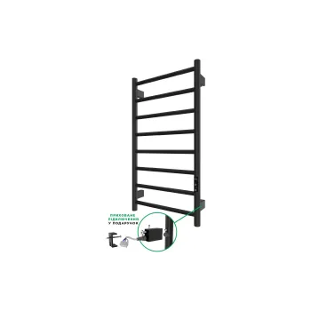 Heated towel rail Ardesto, Matte Black (6.1.0601.06.BM)