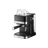 Horn coffee maker Ardesto Steel Collection (YCM-E1700), 1500 ml, Black/Silver