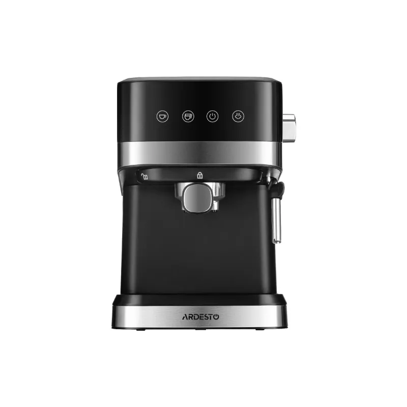 Horn coffee maker Ardesto Steel Collection (YCM-E1700), 1500 ml, Black/Silver