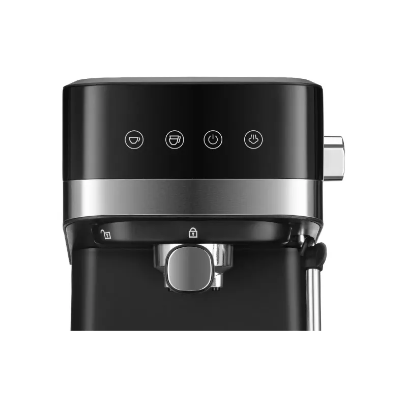 Horn coffee maker Ardesto Steel Collection (YCM-E1700), 1500 ml, Black/Silver