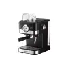 Horn coffee maker Ardesto Steel Collection (YCM-E16B), 1500 ml, Black/Silver