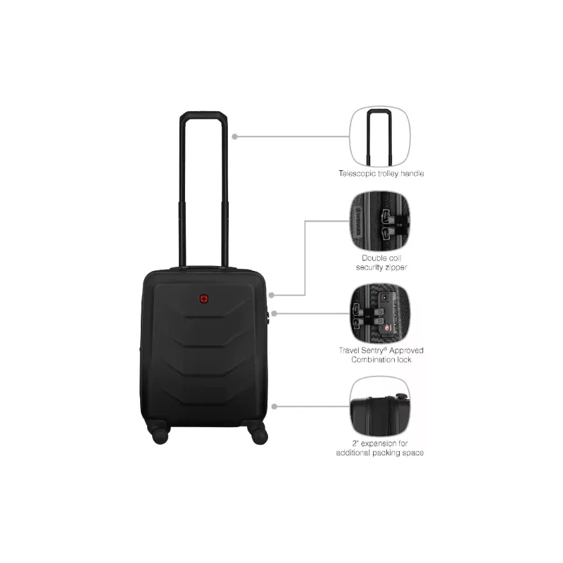 حقيبة سفر Wenger Prymo, Black (612536)